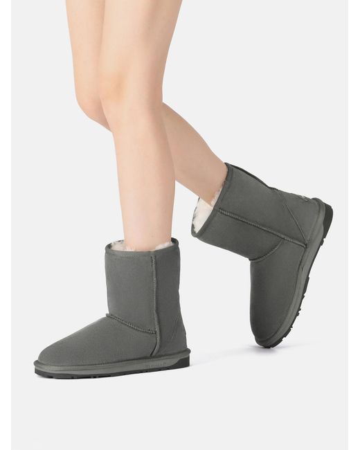 EVER AU Gray Boots