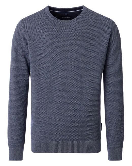 CASA MODA Pullover Basic in Blue für Herren