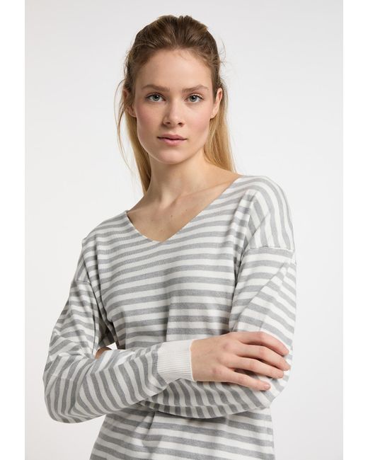 DreiMaster Maritim White Pullover