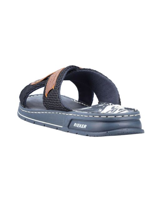 Rieker Pantolette in Blue für Herren