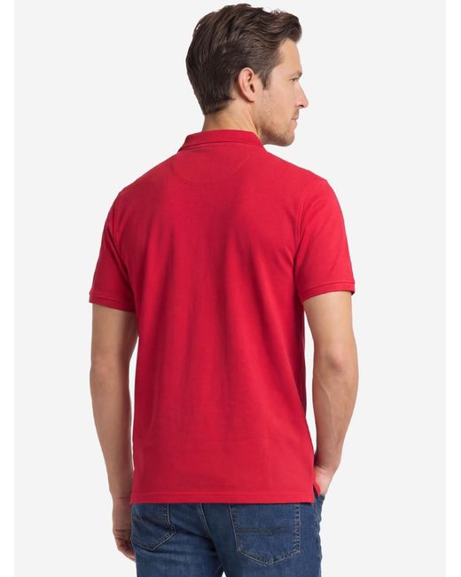 Redmond Shirt Basic in Red für Herren