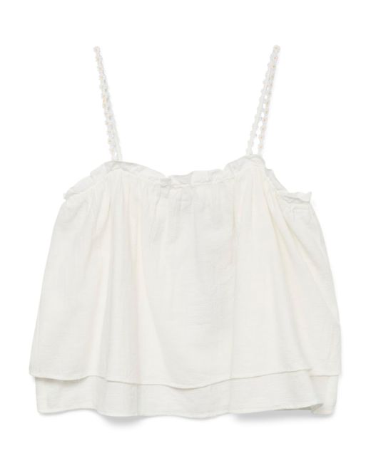 Vero Moda White Top 'Vmveronica'