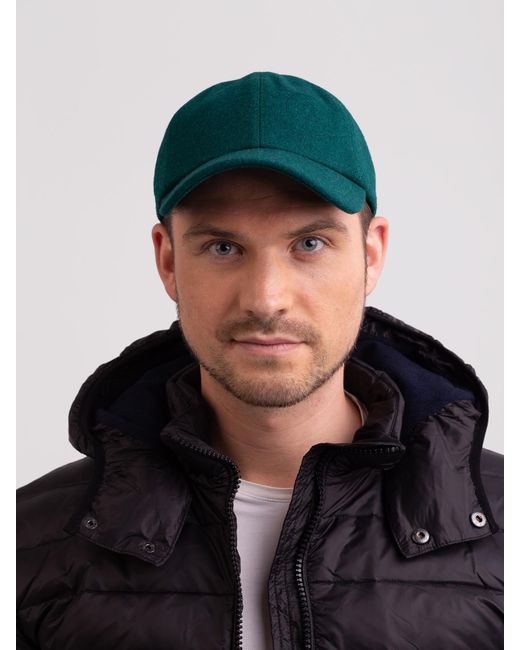 CASH-MERE.CH Green Kaschmir Cap