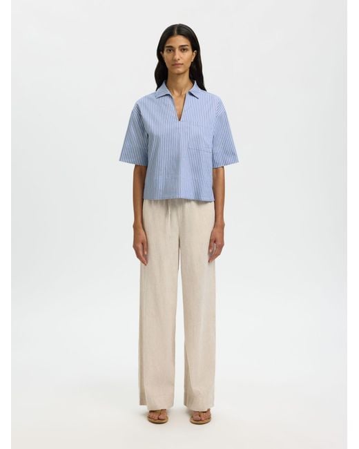 SELECTED Blue Bluse