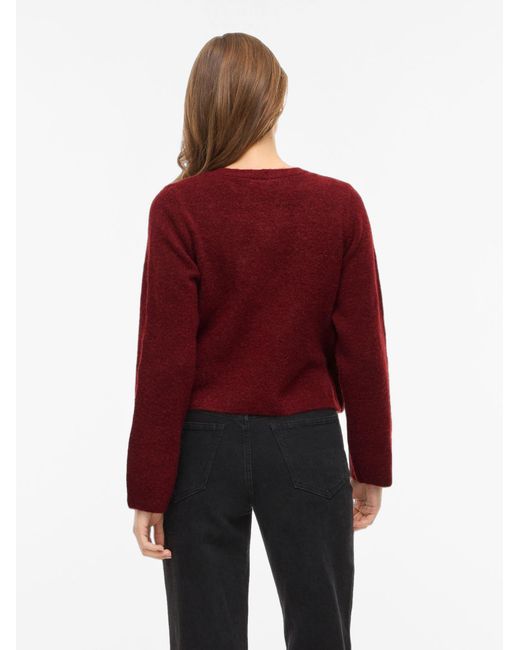 Vila Red Pullover Viluna