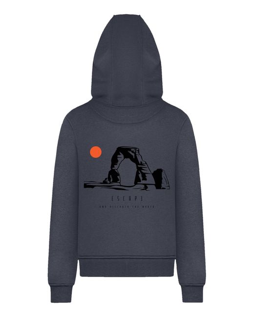 F4NT4STIC Sweatshirt Escape Discover The World Savannah in Blue für Herren