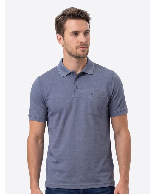 RAGMAN Shirt Basic in Blue für Herren