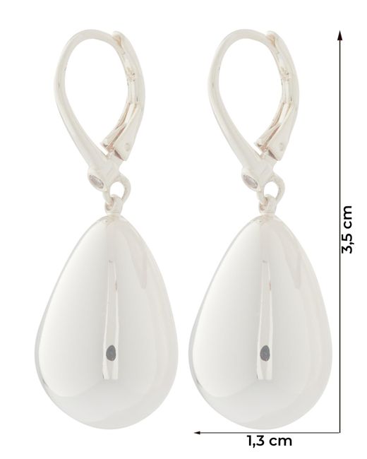DKNY White Ohrringe