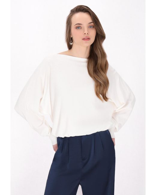 DreiMaster Klassik White Pullover Classic Look