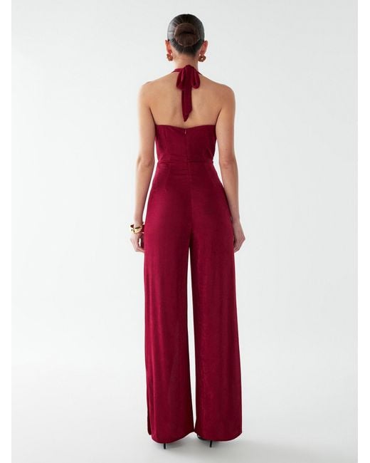BWLDR Red Jumpsuit Mel