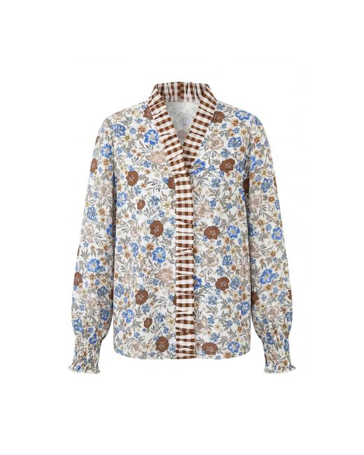 Usha White Bluse