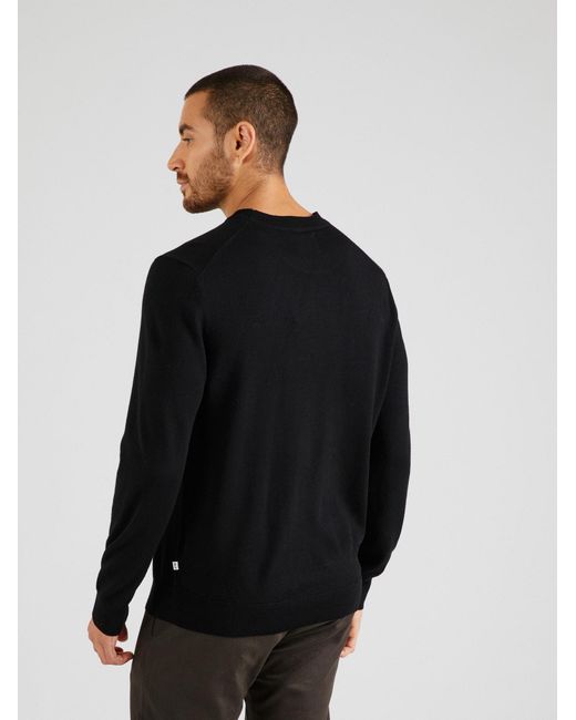 NN07 Pullover Ted in Black für Herren