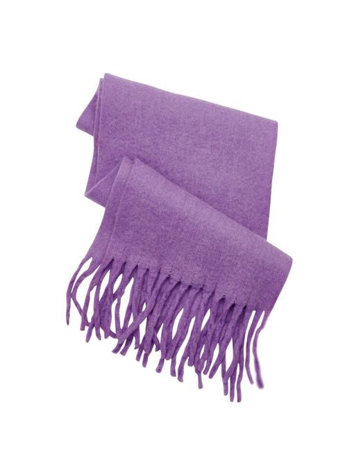EDITED Purple Schal Aus Wolle Isra