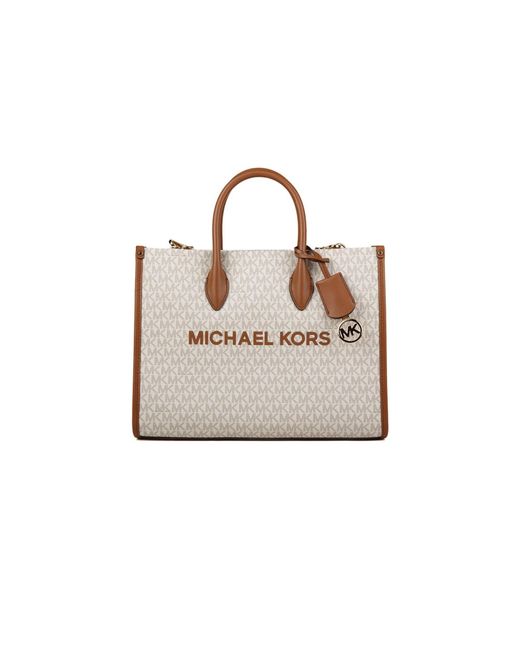 Michael Kors White Einkaufstasche Vanilla