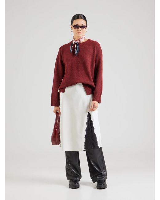 ONLY Red Pullover Onlrene