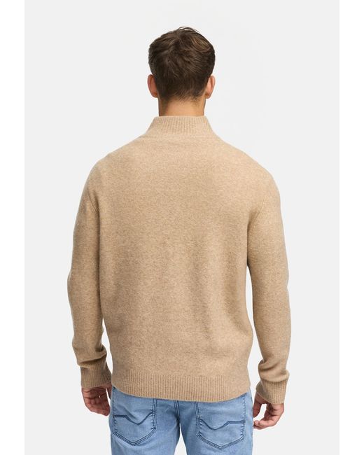 INDICODE Pullover Intrax in Natural für Herren