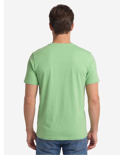 Redmond Shirt Basic in Green für Herren