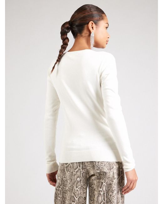 Guess White Pullover 'Miriam'