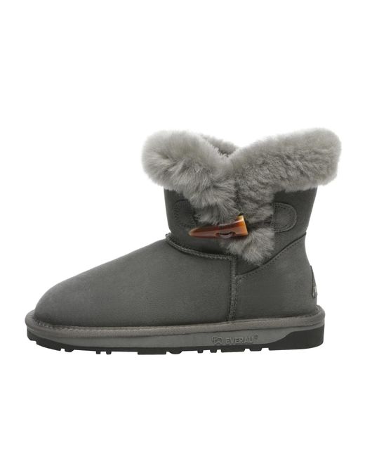 EVER AU Gray Boots Robin