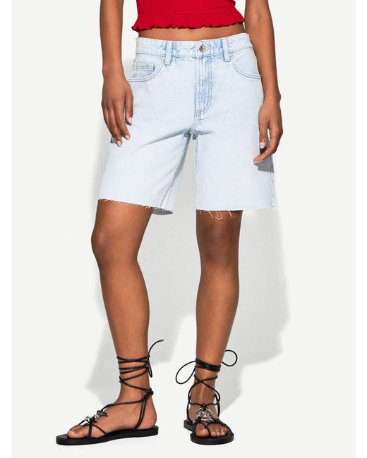 Bershka Blue Shorts