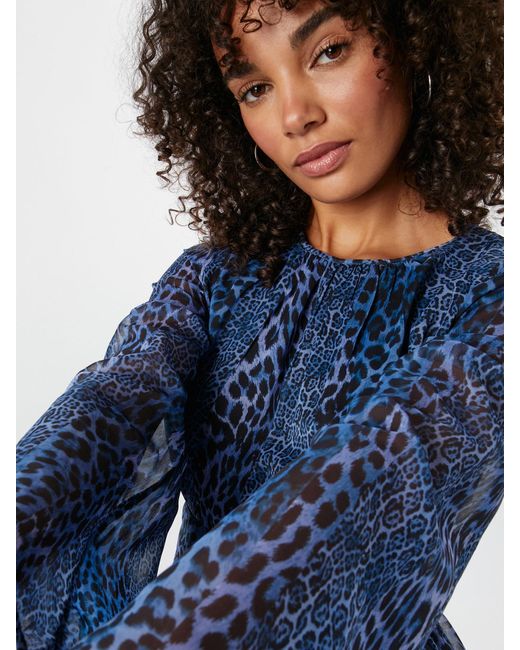 Warehouse Blue Kleid