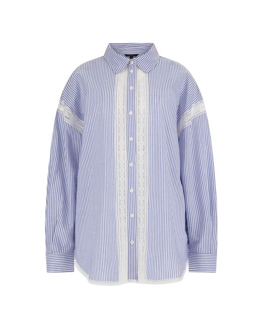 Guess Blue Bluse
