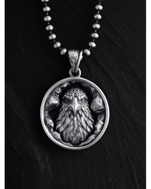 REYTEL Anhänger Eagle in Metallic für Herren