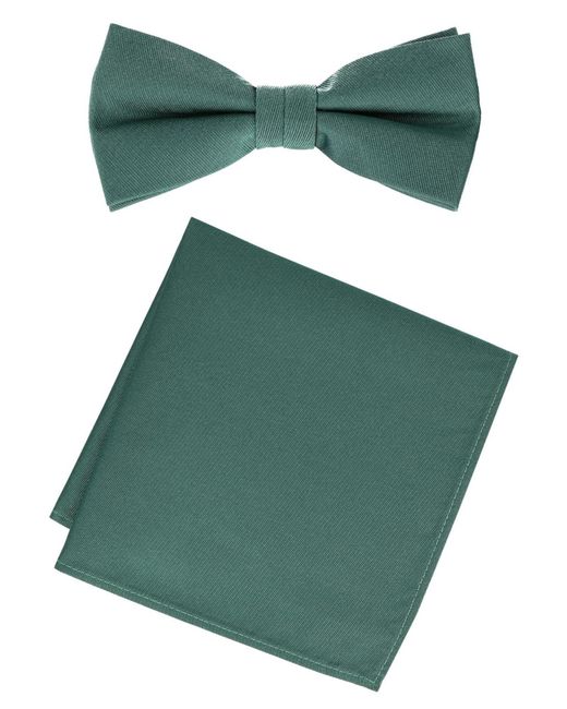 Willen Fliege Set: Uni in Green für Herren