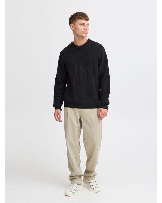Solid Pullover Sdmack in Black für Herren