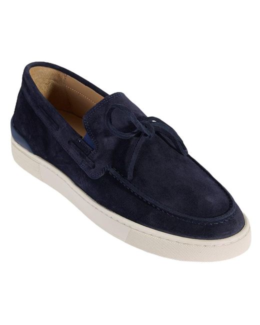 Desa Mokassin Slipper in Blue für Herren
