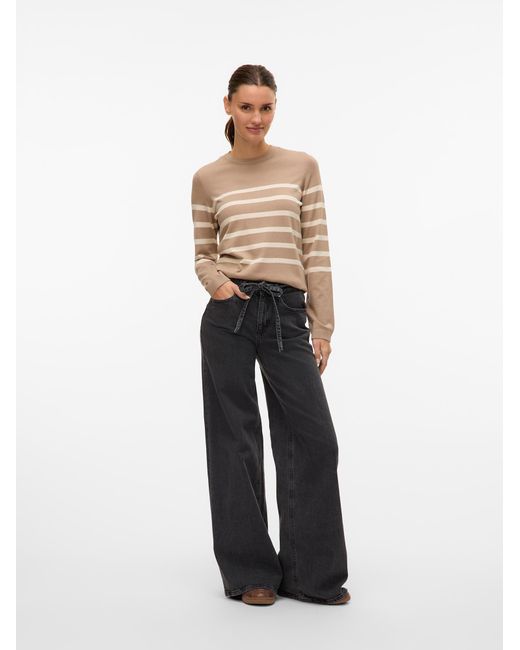 Vero Moda Natural Pullover Vmsaba