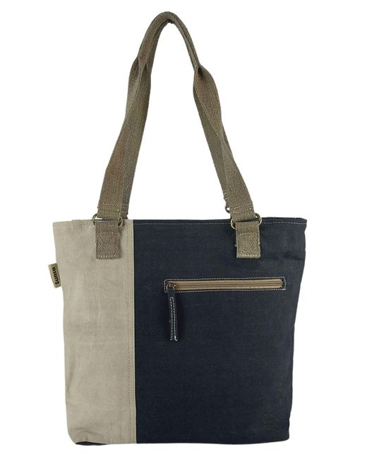 Sunsa Black Shopper