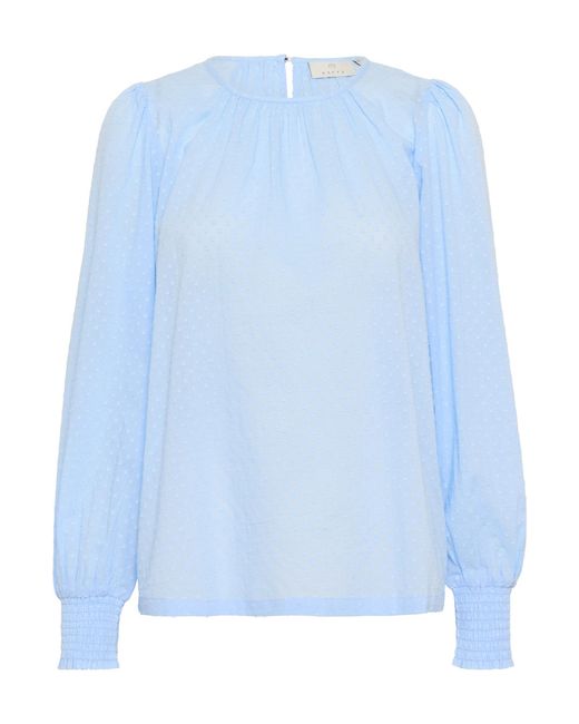 Kaffe Blue Bluse Ka Roca