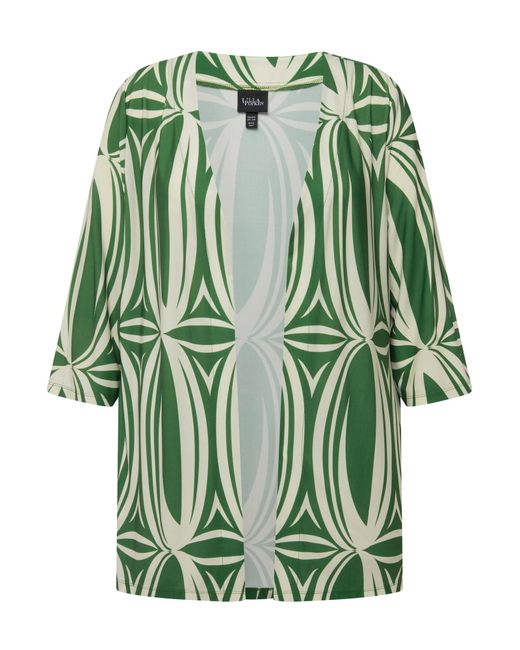 Ulla Popken Green Strickjacke