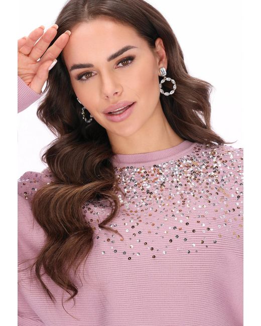 faina Pink Pullover