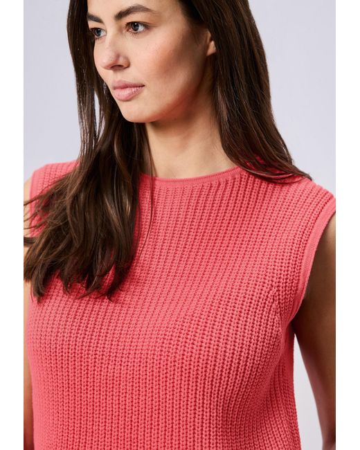 Street One Pink Pullunder