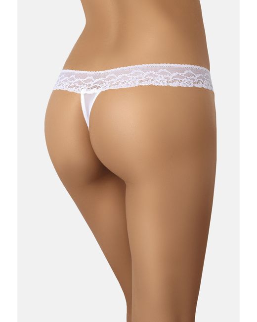 Teyli White String Leo