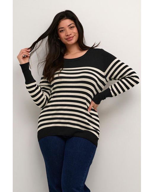 Kaffe Black Pullover Lizzy