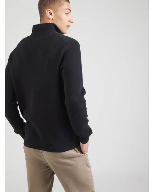 SELECTED Pullover Dane in Black für Herren