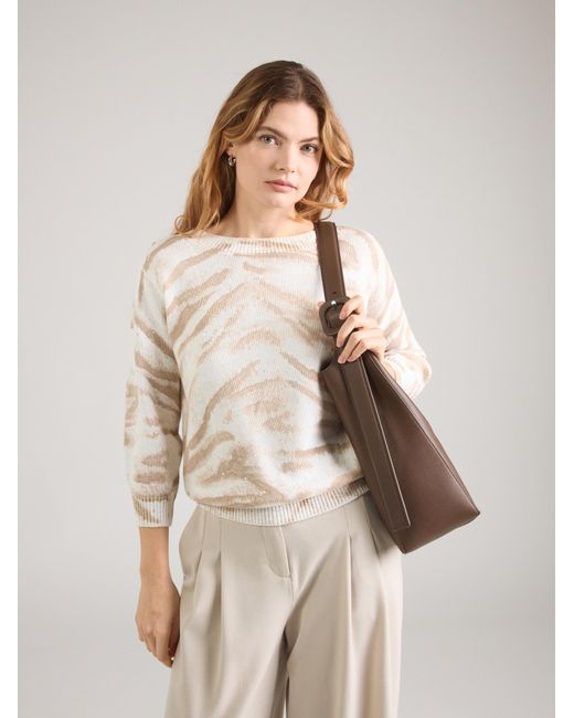Monari White Pullover