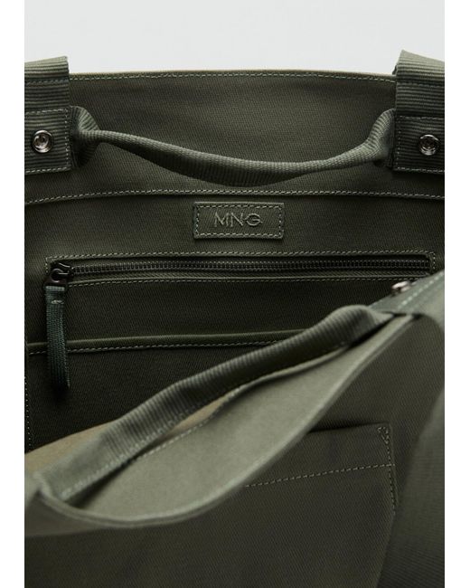 Mango Shopper in Black für Herren