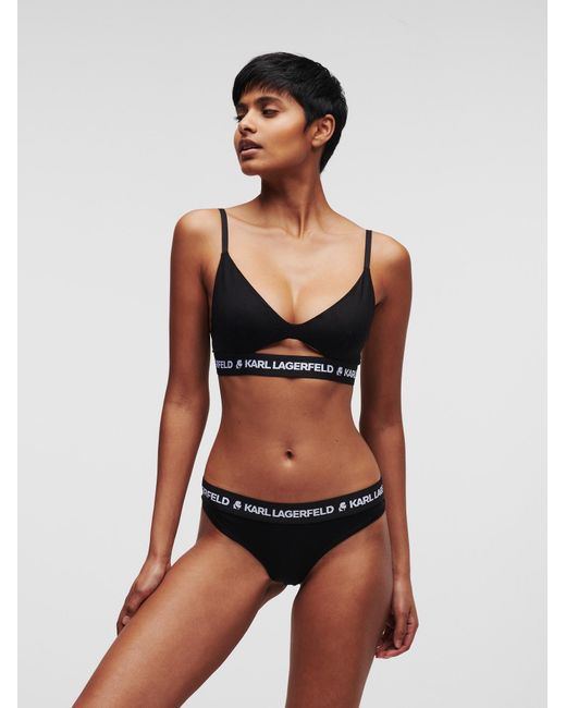 Karl Lagerfeld Black String