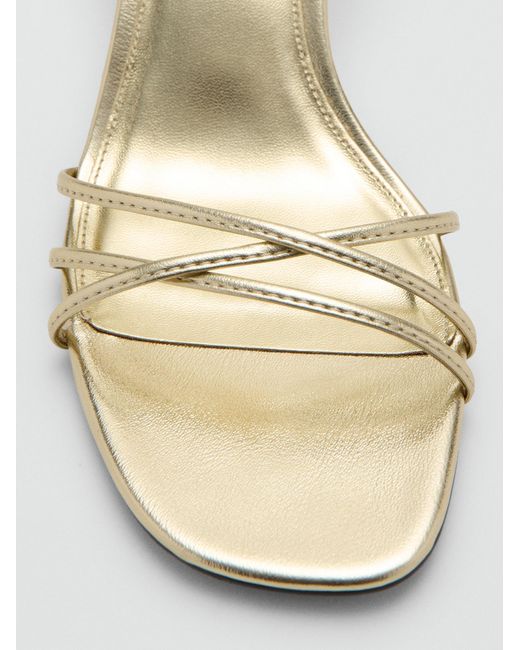 Mango Metallic Sandale Ray
