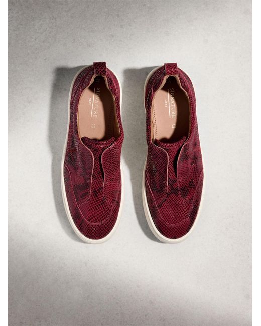 Next Red Slip On