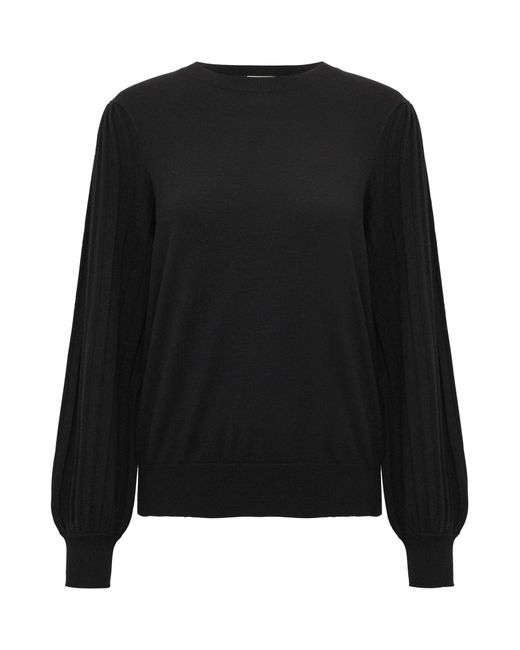 Kaffe Black Pullover Lone
