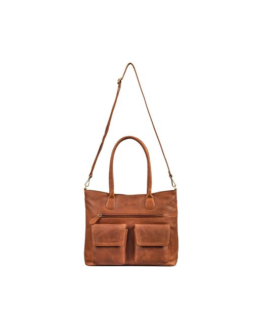 Benthill Brown Handtasche