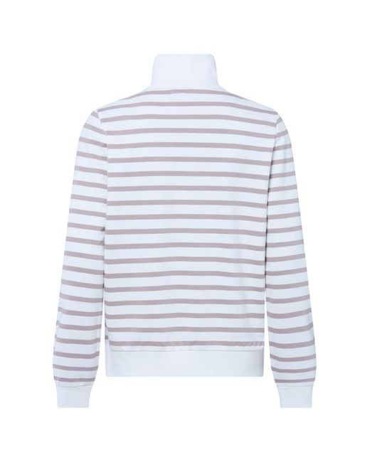 Marie Lund White Sweatshirt