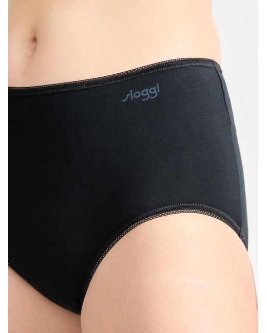 Sloggi Black Midislip Pure Comfort