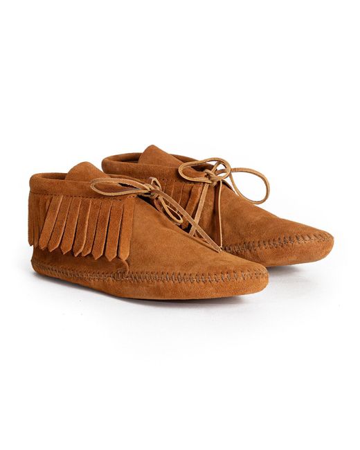 Minnetonka Brown Stiefelette Classic