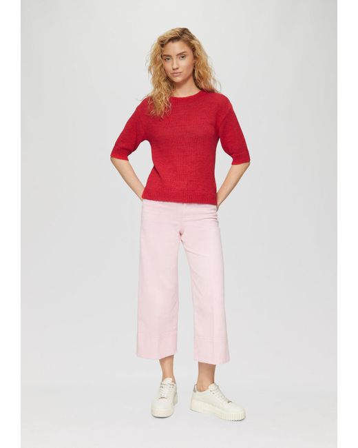 S.oliver Red Strickpullover